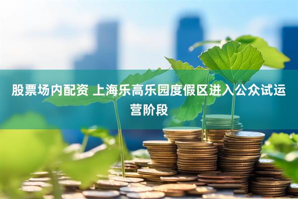 股票场内配资 上海乐高乐园度假区进入公众试运营阶段